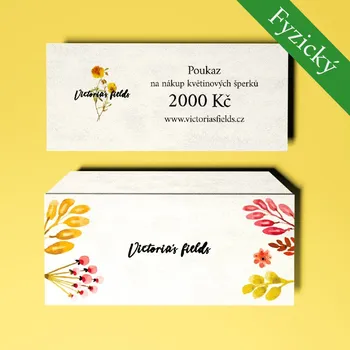 Dárkový potravinový koš Victoria's fields FYZICKÝ dárkový poukaz v hodnotě 2000 Kč