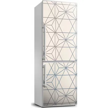 Fototapeta Fototapeta / Samolepka na ledničku - Čtverce pozadí 70x190 cm