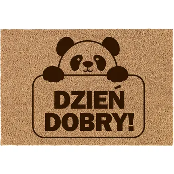 Rohožka Hotová gumová kokosová rohožka venkovní 40 x 60 cm