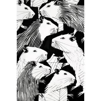 Plakát Plakát Mluvící Svišti bez rámu 61 x 91,5 cm