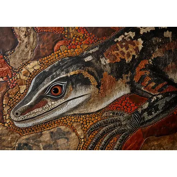 Plakát Plakát Oko Ještěrky bez rámu 66,5 x 46,5 cm