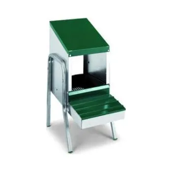 Snáškové hnízdo pro slepice - nerez