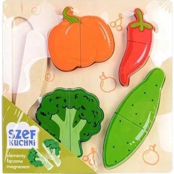 Obraz Trénink řezání zeleniny