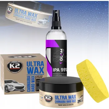 Autovosk K2 ULTRA WAX VOSK VOSK 250 g + IPA 99% ISOPROPANOL AUTOSAD