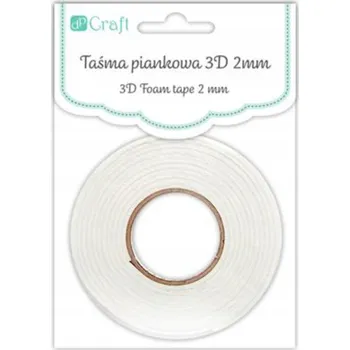 Lepicí páska Pěnová páska dpCraft GSTA-010 5 mm x 2,2 m bílá