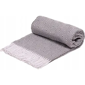 Prostěradlo Bavlna Rena Home 140 cm x 200 cm šedá