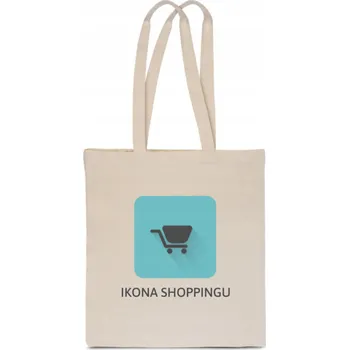 Nákupní taška Nákupní taška PoStar béžová bavlna