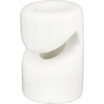 DRŽÁK KABELU, STROPNÍ, BÍLÝ