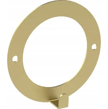 Věšák Šatní ramínko kovový Domer zlatý