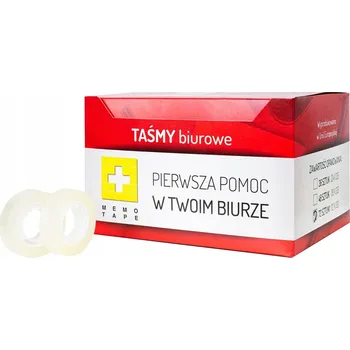 Lepicí páska Kancelářská lepicí páska Memo-Tape, rozměr 12 mm x 33 m, jednotlivě balená, 72 ks