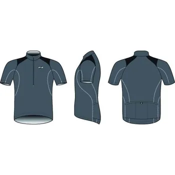 cyklistický dres BBB dres BBW-105 ComfortFit (šedá)