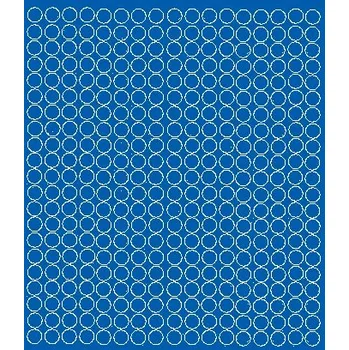 Obraz Samolepky tečky kolečka kruhy puntíky 1cm modré