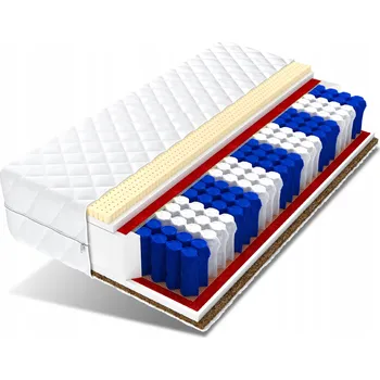 Matrace Matrace s taštičkovými pružinami ŚpijZdrowo 120 x 200 x 9 Cm H3 , H4