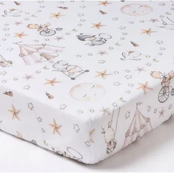 Prostěradlo PROSTĚRADLO S GUMOU Do Postýlky 120x60 BAVLNA