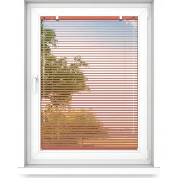 Žaluzie Hliníková žaluzie 25mm cihlová - 90 x 60 cm