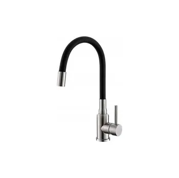 Vodovodní baterie Stojánková kuchyňská baterie Alveus Flexa černá