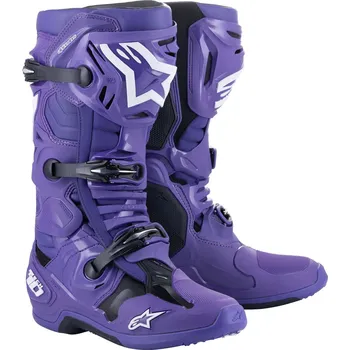 Moto obuv Boty Alpinestars Tech 10 fialové, velikost 7 - 40,5