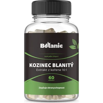 Přírodní produkt Botanic Kozinec blanitý extrakt z kořene 10:1 60 cps.