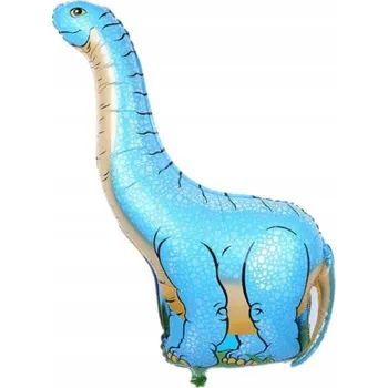 Balónek Fóliový BALÓN DINOSAURUS Narozeniny Křtiny 1. Rok pro Chlapce XXL