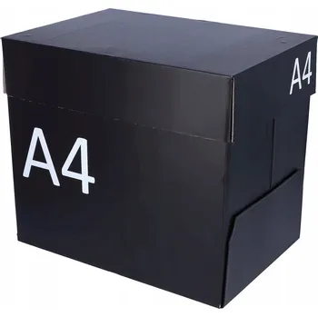 Kancelářský papír Kancelářský papír do tiskáren bílý A4 80g KARTON 5 BALÍKŮ (rys)