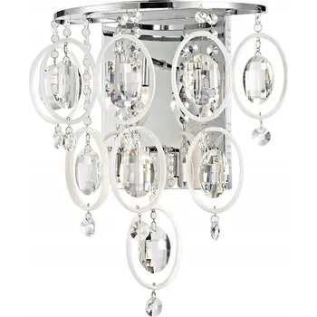 Nástěnné svítidlo Nástěnné svítidlo Italux stříbrné G4 20 W