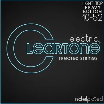 Strunný nástroj Kytarové struny Cleartone Light Top Heavy Bottom
