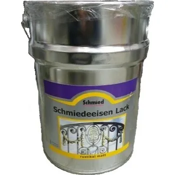 barva na kov Barva Schmiedeeisen Lack kovářská černá – 10 l