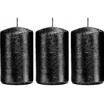 Svíčka Tradiční parafínová svíčka bez vůně Drobo 3 ks