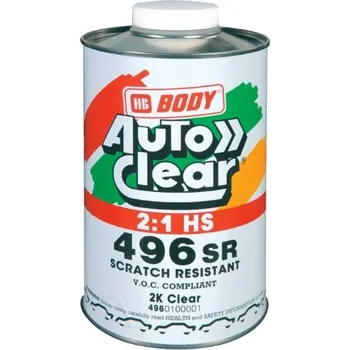 Autolak HB Body Body 496 Lak 2:1 HS Varianta: Body 496 Lak 2:1 HS 5 L
