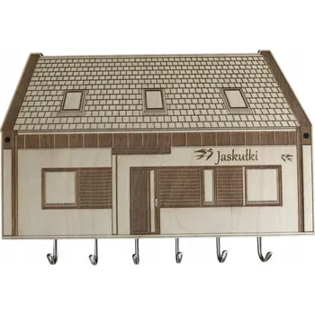 Ramínko Dřevěný Šatní ramínko RIFTER, odstíny béžové, borovice