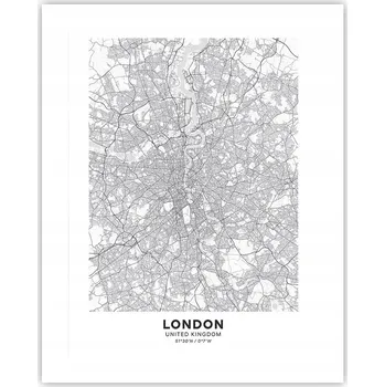 Obraz Obraz plakát na zeď bez rámu 40x50 město plakáty do obývacího pokoje ložnice