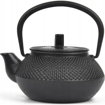 Konvice na čaj Keramická konvice Zdravý Lemur 0,8 l černá