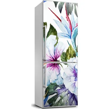 Fototapeta Samolepící dýha na ledničku Havajské květiny
