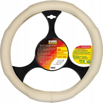 autokoberec Potah volantu KURO béžový TPE na volant