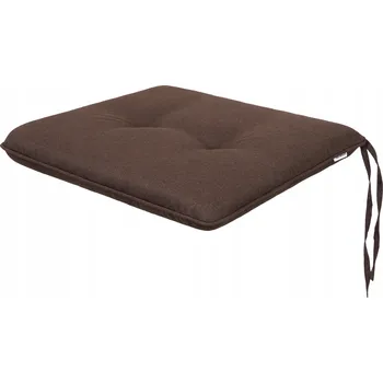 Polštář Polštář na zahradní židli „Bella“ 50x43 cm, barva hnědá