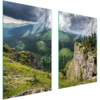 Kuchyňské prkénko Krájecí deska TMK ArtDeko sklo 2 ks