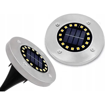 Venkovní osvětlení Solární lampa zapichovací POLIFACH stříbrná 12,6 cm 1 ks