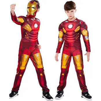Karnevalový kostým FunCo Dětský kostým Iron man s maskou, M