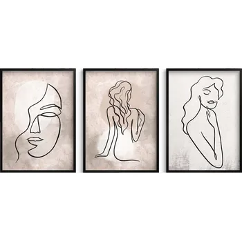 Obraz Plakát Naklejkomania krajina bez rámu 3 x 30x40 cm