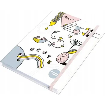 Zápisník Zápisník A5, 96 listů, Happy Color, styl Oko