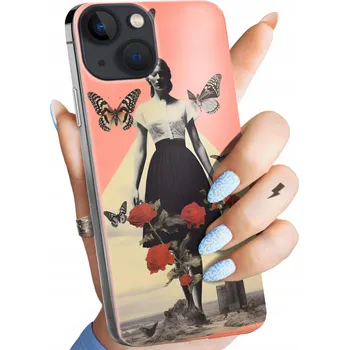 Pouzdro na mobilní telefon Hello Case Hello Zadní Kryt pro Apple iPhone 13 mini béžový