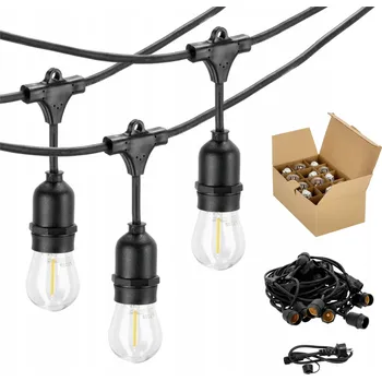 Dekorativní svítidlo LED girlanda Light System 1500 cm síťovaná