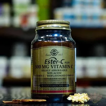 Solgar Vitamín C - Ester-C Plus 500 mg 50 tbl 50 tablet – osobní odběr v Pardubicích a Jihlavě