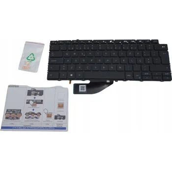 Náhradní klávesnice pro notebook Nová Podsvícená Klávesnice Dell XPS 7390 09M77