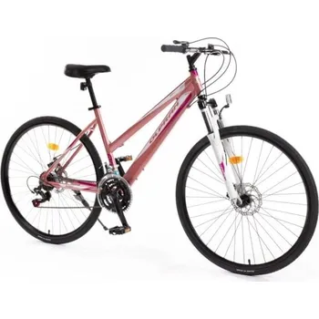 Horské kolo Horské kolo MTB Olpran ECLIPSE SUS FULL DISC LADY, rám 18 palců, kola 28", růžové