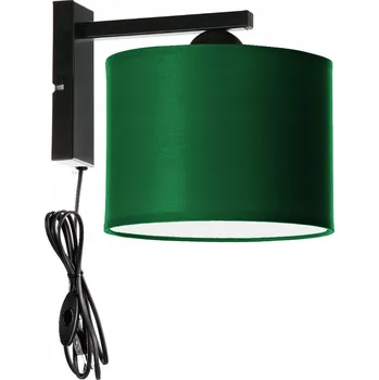 Nástěnné svítidlo Nástěnné Svítidlo se zástrčkou do zásuvky Stínidlo LED Edison E27