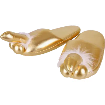 Žertovný předmět Bačkory s pindíky zlaté