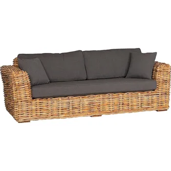 Zahradní sestava DEOKORK Zahradní ratanová pohovka TOSCA