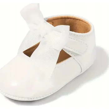 Capáčky Deco botičky kojenecké bílé, velikost 16