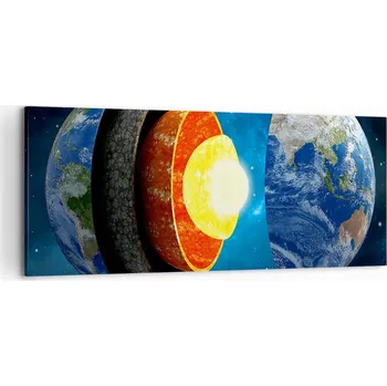 Obraz Obraz na plátně do obýváku, ložnice 120x50 abstrakce foto obrazy na zeď